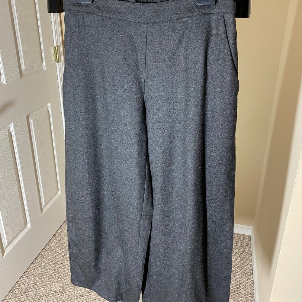 Eileen Fisher Women's Gray Wool Lantern Pant